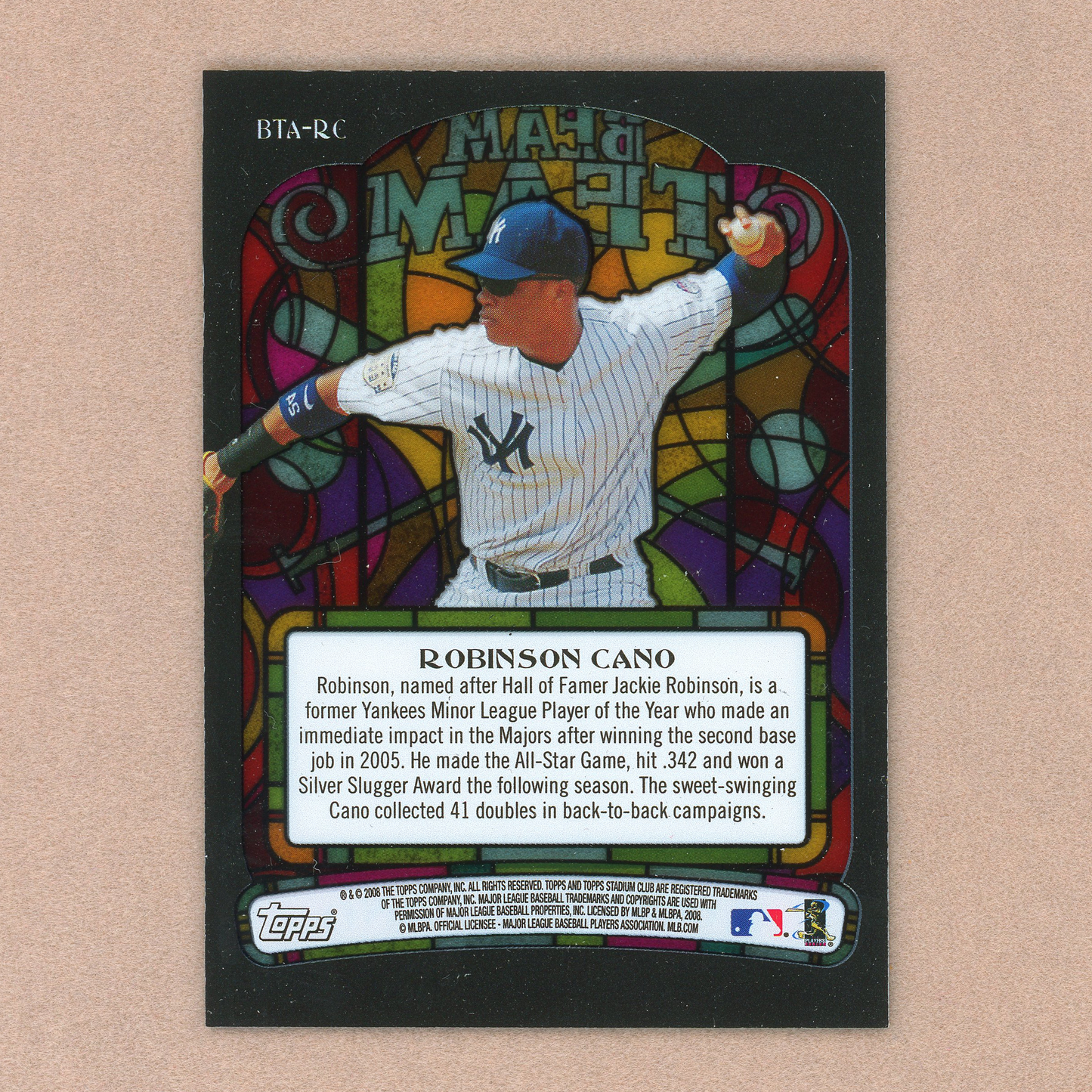 2008 Topps Stadium Club Robinson Cano Autograph