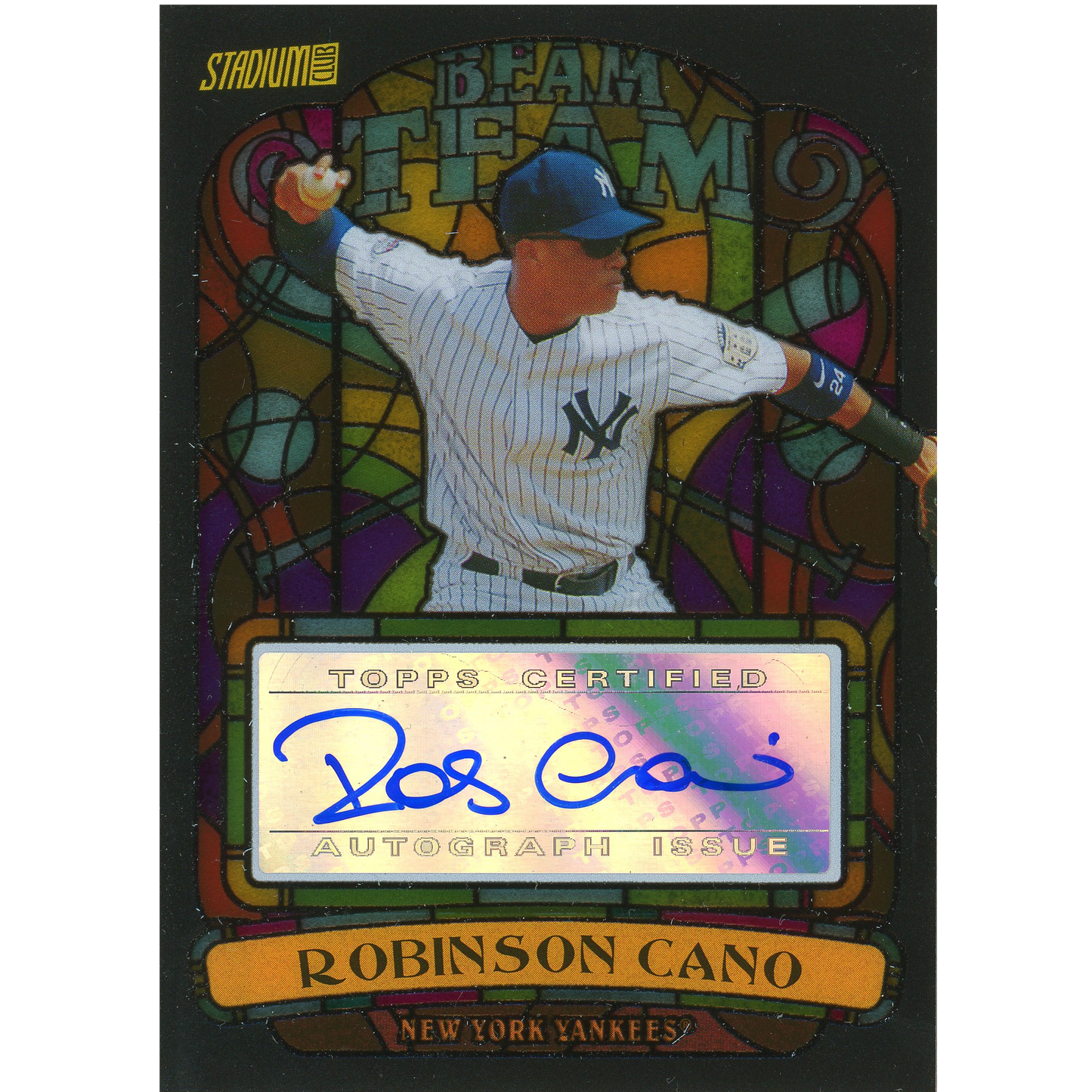 2008 Topps Stadium Club Robinson Cano Autograph