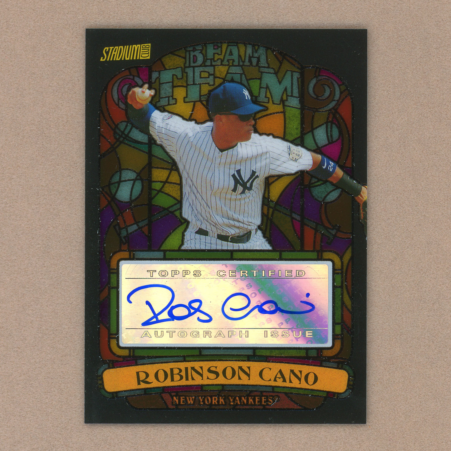 2008 Topps Stadium Club Robinson Cano Autograph