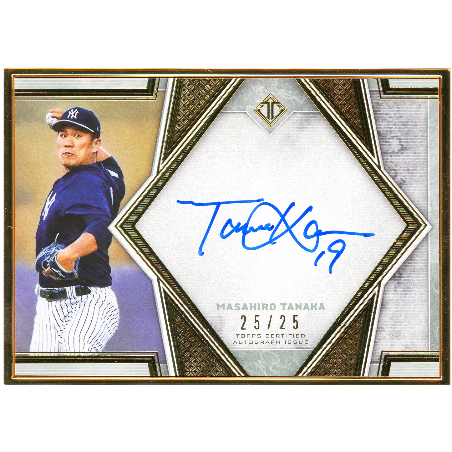 2019 Topps Transcendent Masahiro Tanaka Autograph