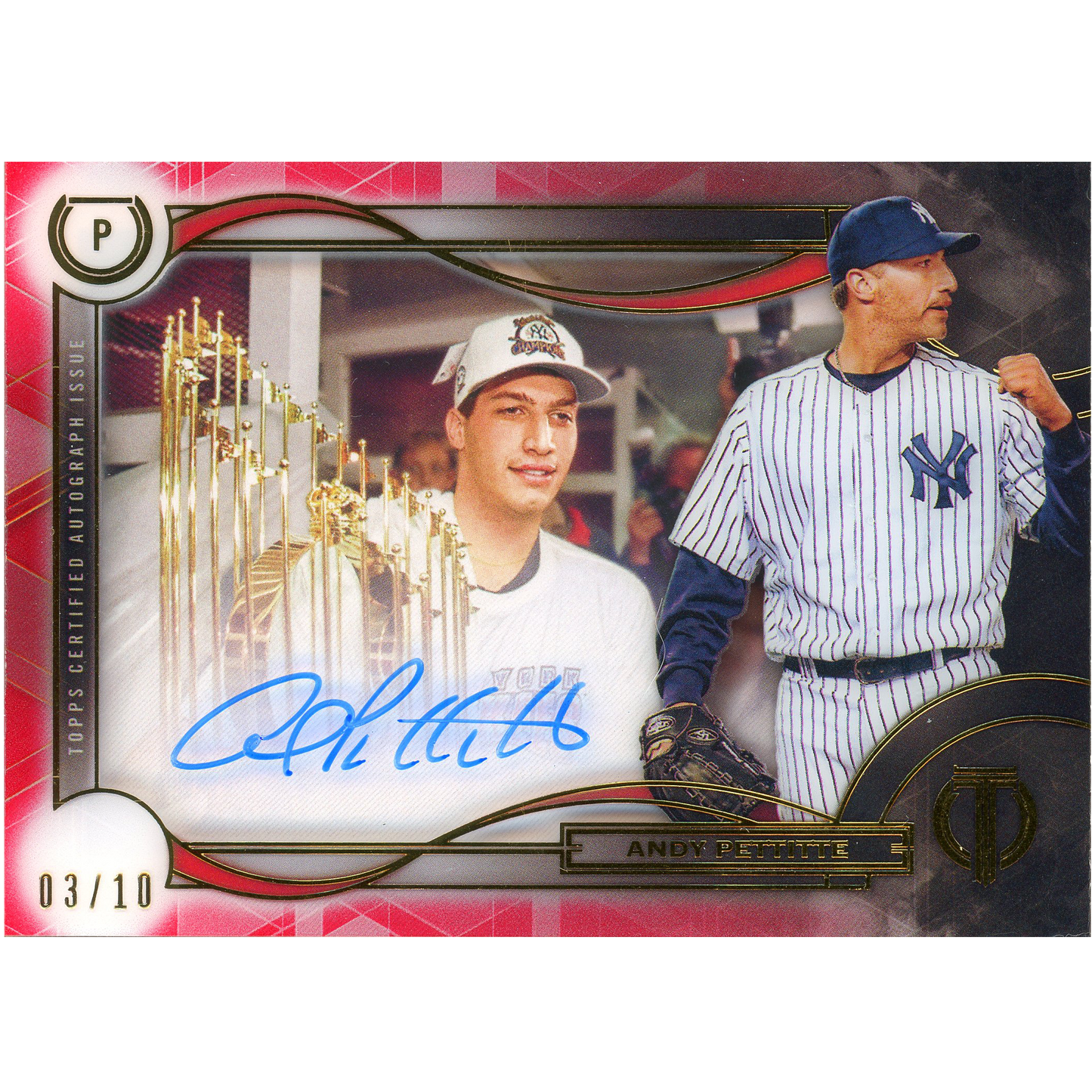 2019 Topps Tribute Andy Pettitte Autograph