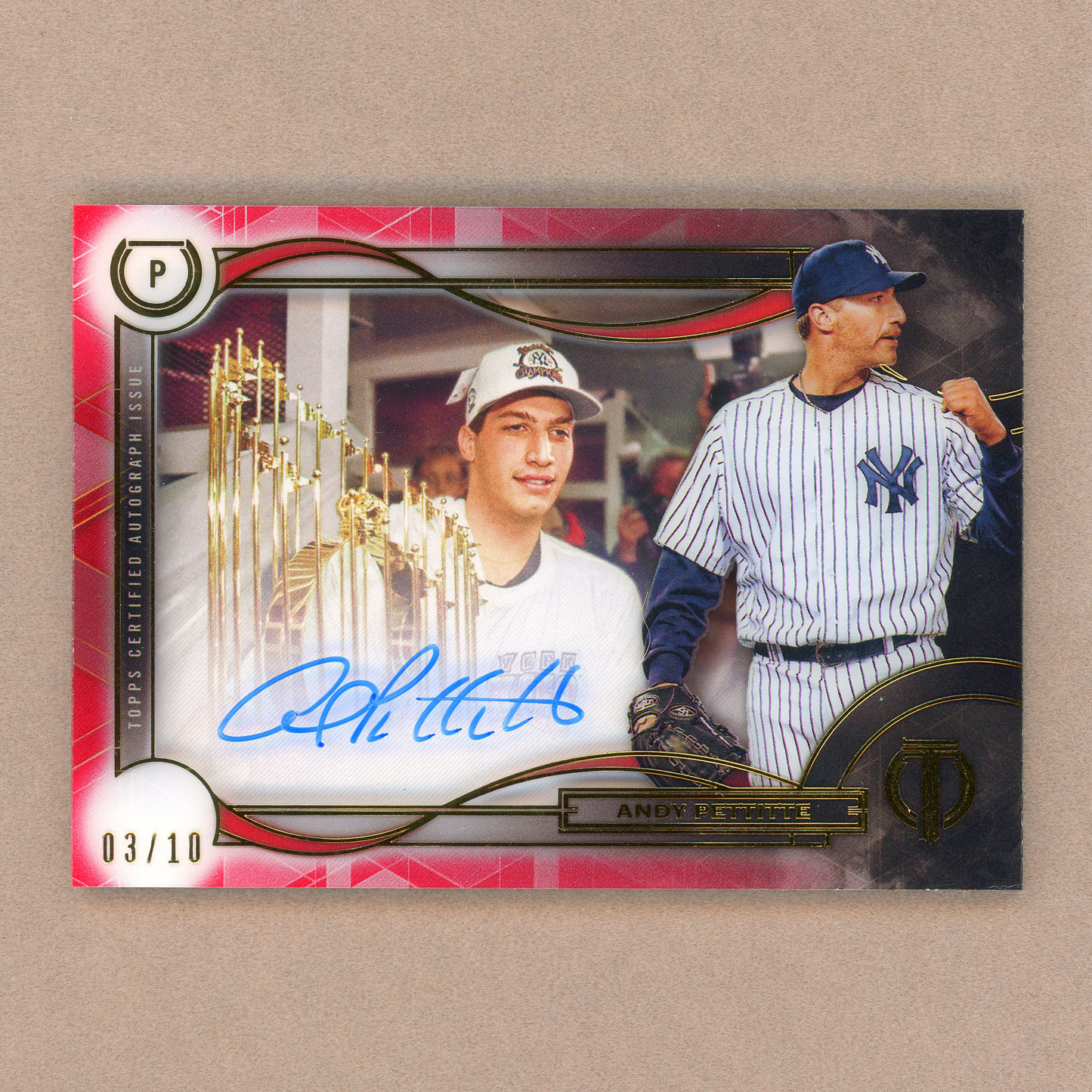 2019 Topps Tribute Andy Pettitte Autograph