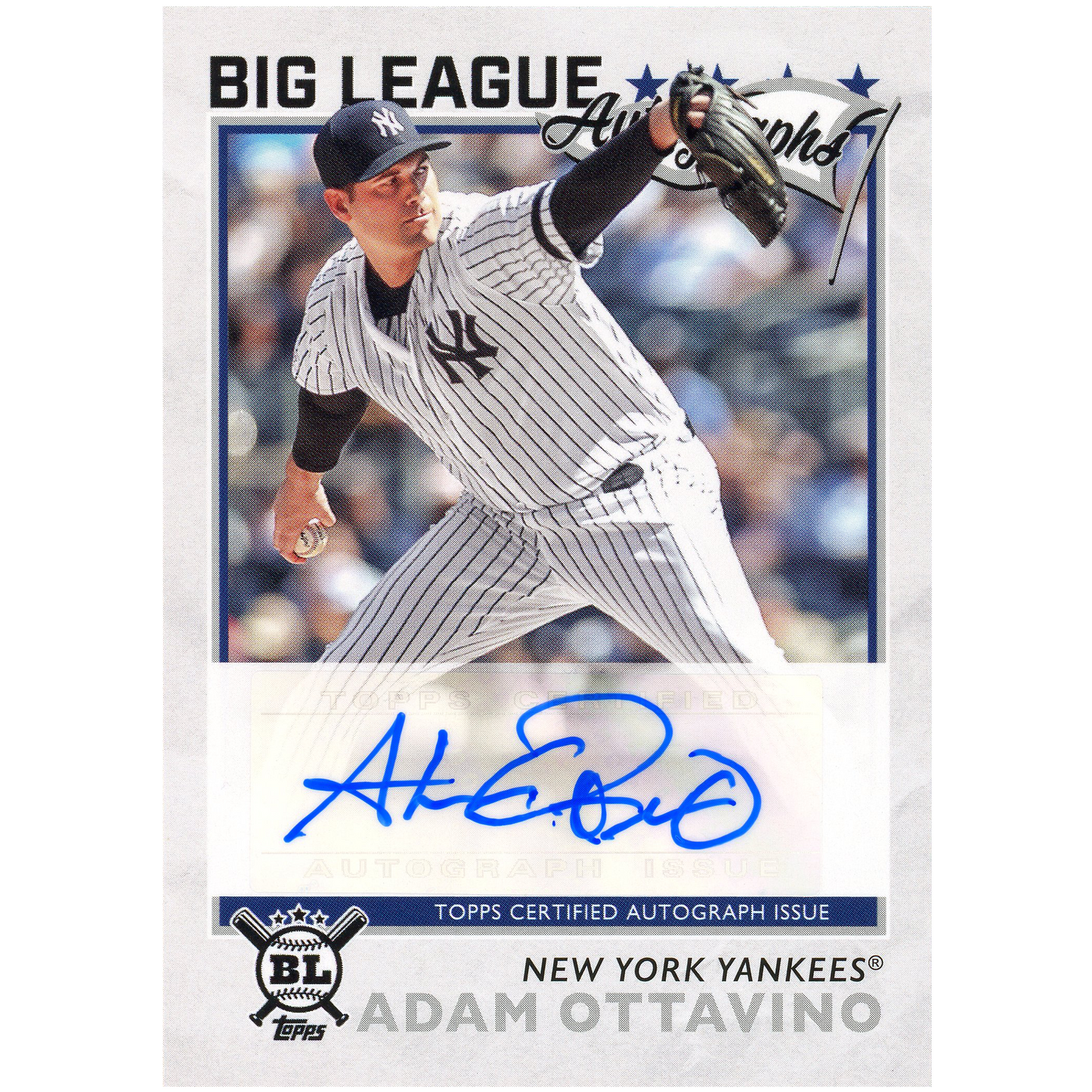 2020 Topps Big League Adam Ottavino Autograph