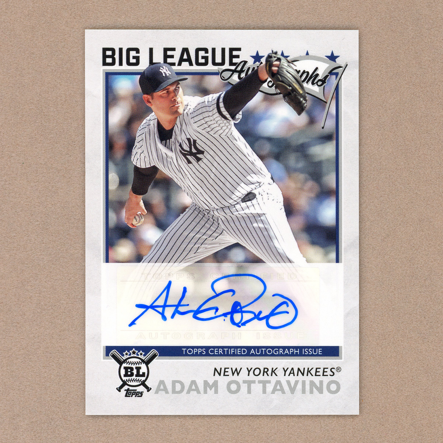 2020 Topps Big League Adam Ottavino Autograph