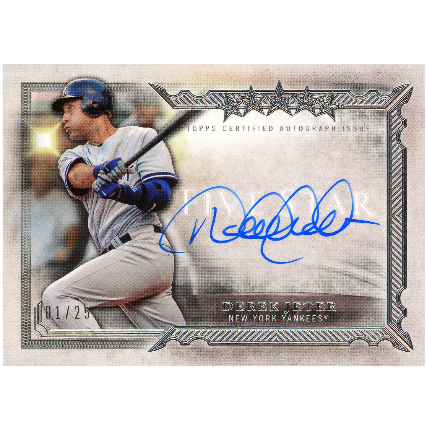 2020 Topps Five Star Derek Jeter Autograph