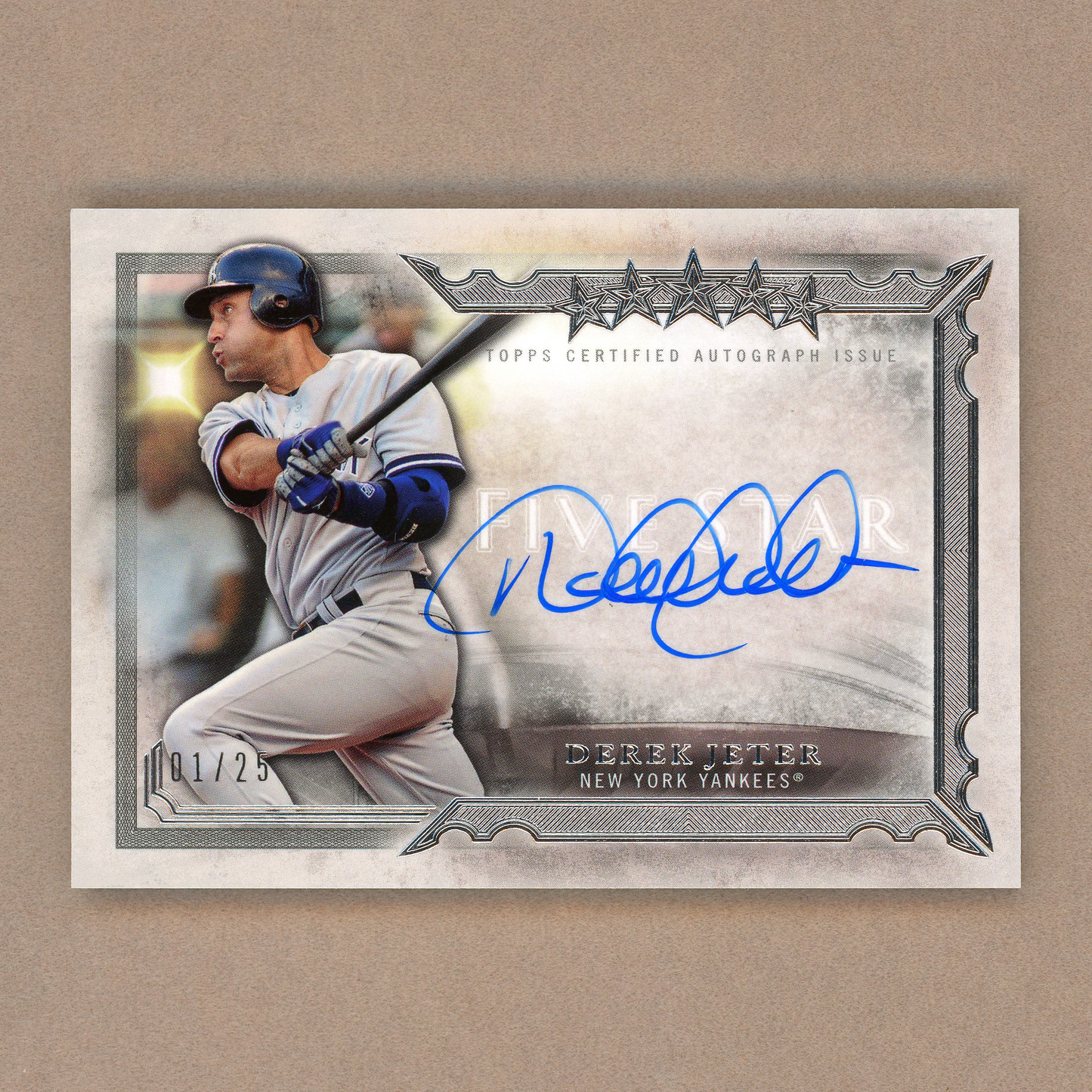 2020 Topps Five Star Derek Jeter Autograph