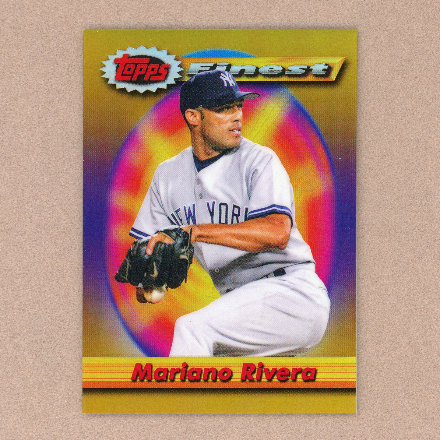 2021 Topps Finest Flashback Mariano Rivera (Gold)