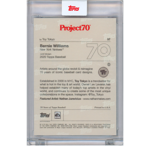 2021 Topps Project 70 Bernie Williams