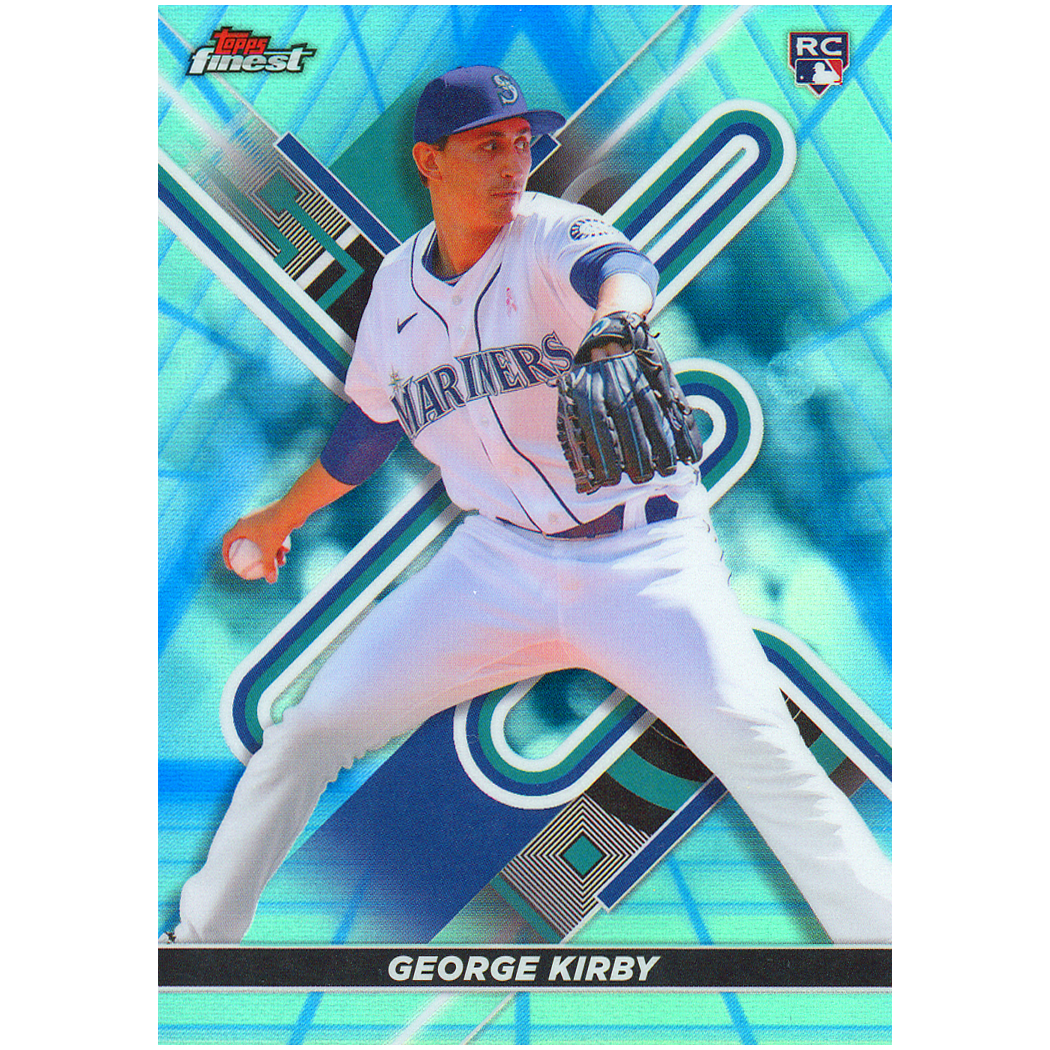 2022 Topps Finest Geoerge Kirby RC (Aqua)