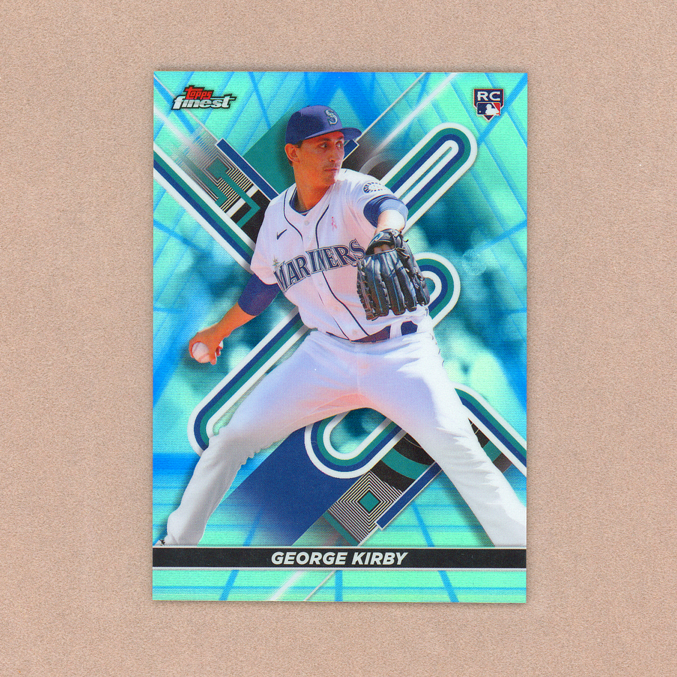 2022 Topps Finest Geoerge Kirby RC (Aqua)