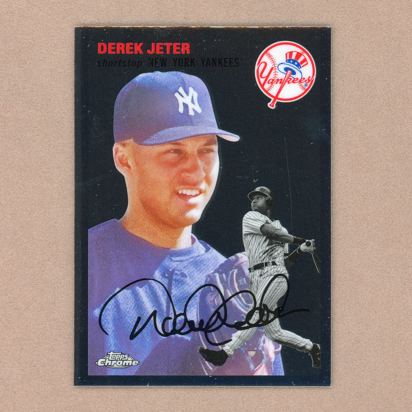 2023 Topps Chrome Platinum Anniversary Derek Jeter Image Variation