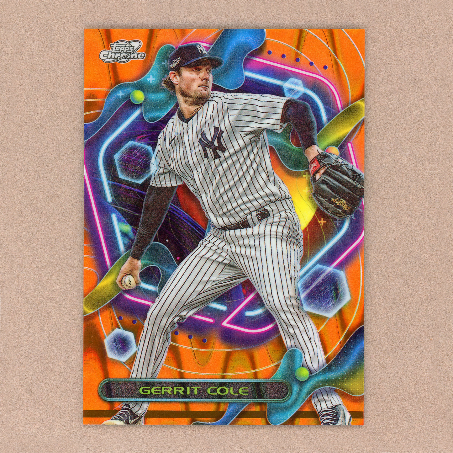 2023 Topps Cosmic Chrome Gerrit Cole (Orange Galactic)