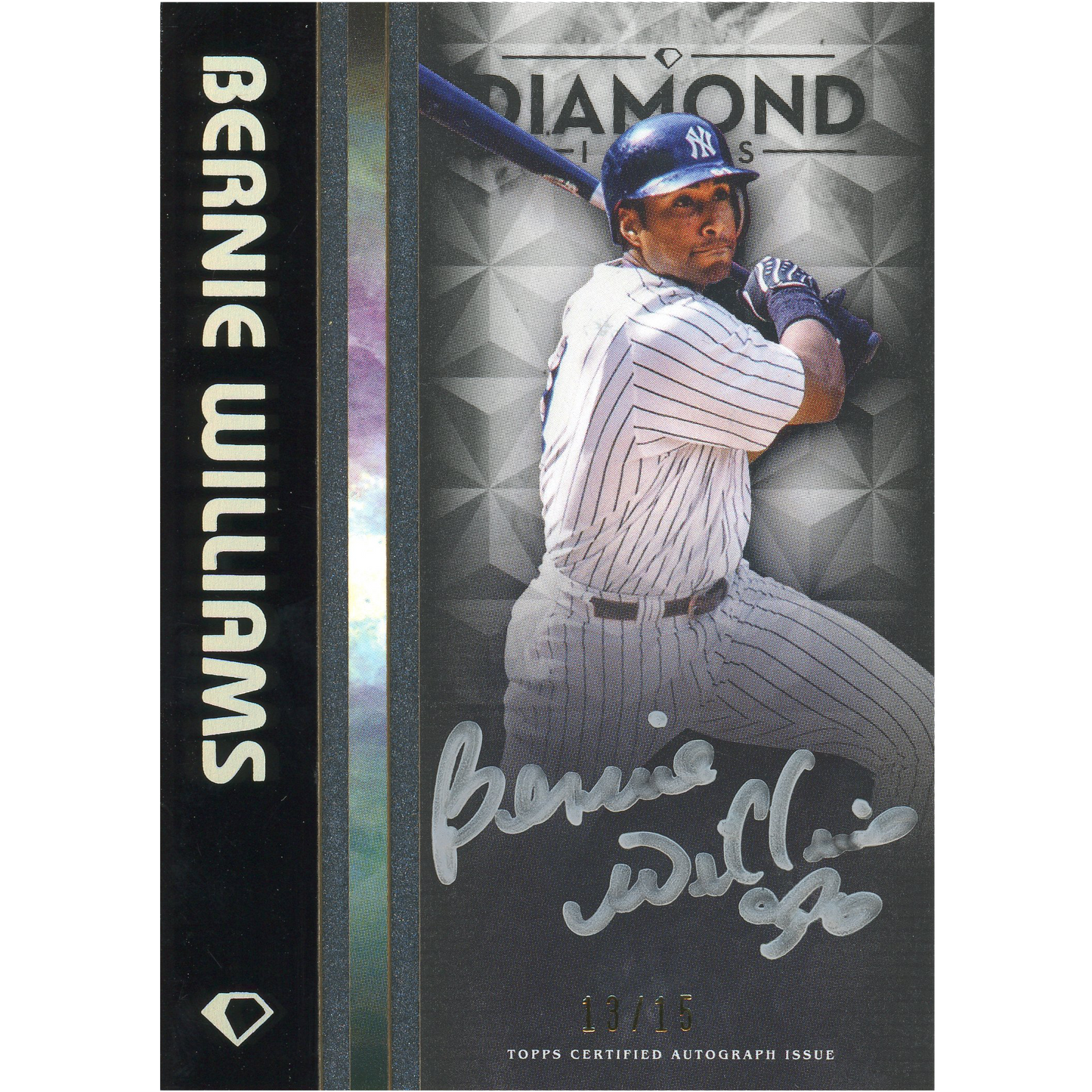 2023 Topps Diamond Icons Bernie Williams Autograph (Silver Ink)