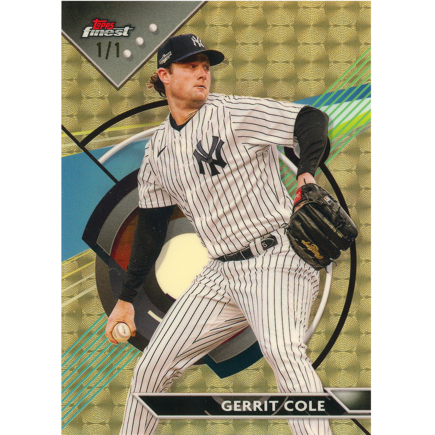 2023 Topps Finest Gerrit Cole (Superfractor)