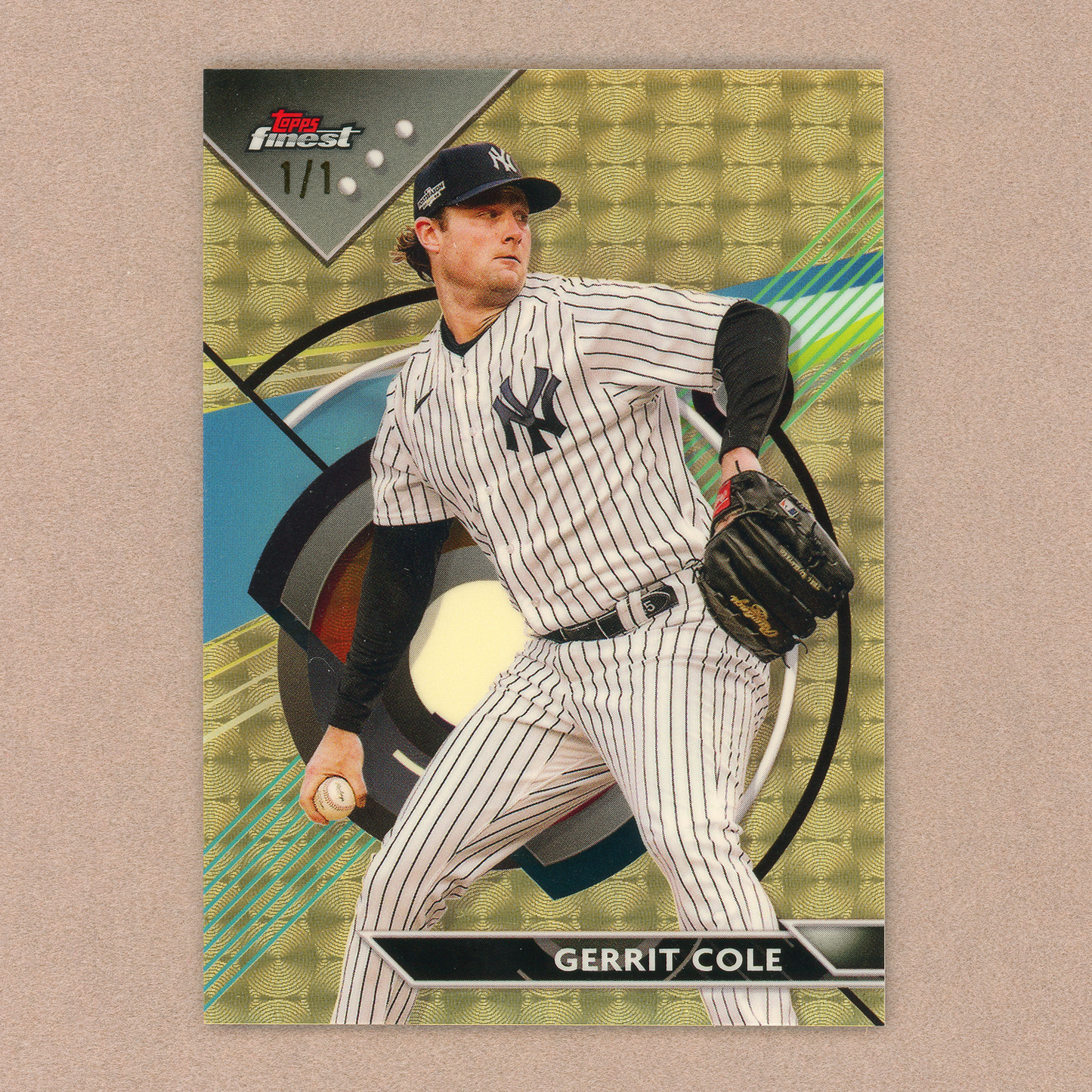 2023 Topps Finest Gerrit Cole (Superfractor)