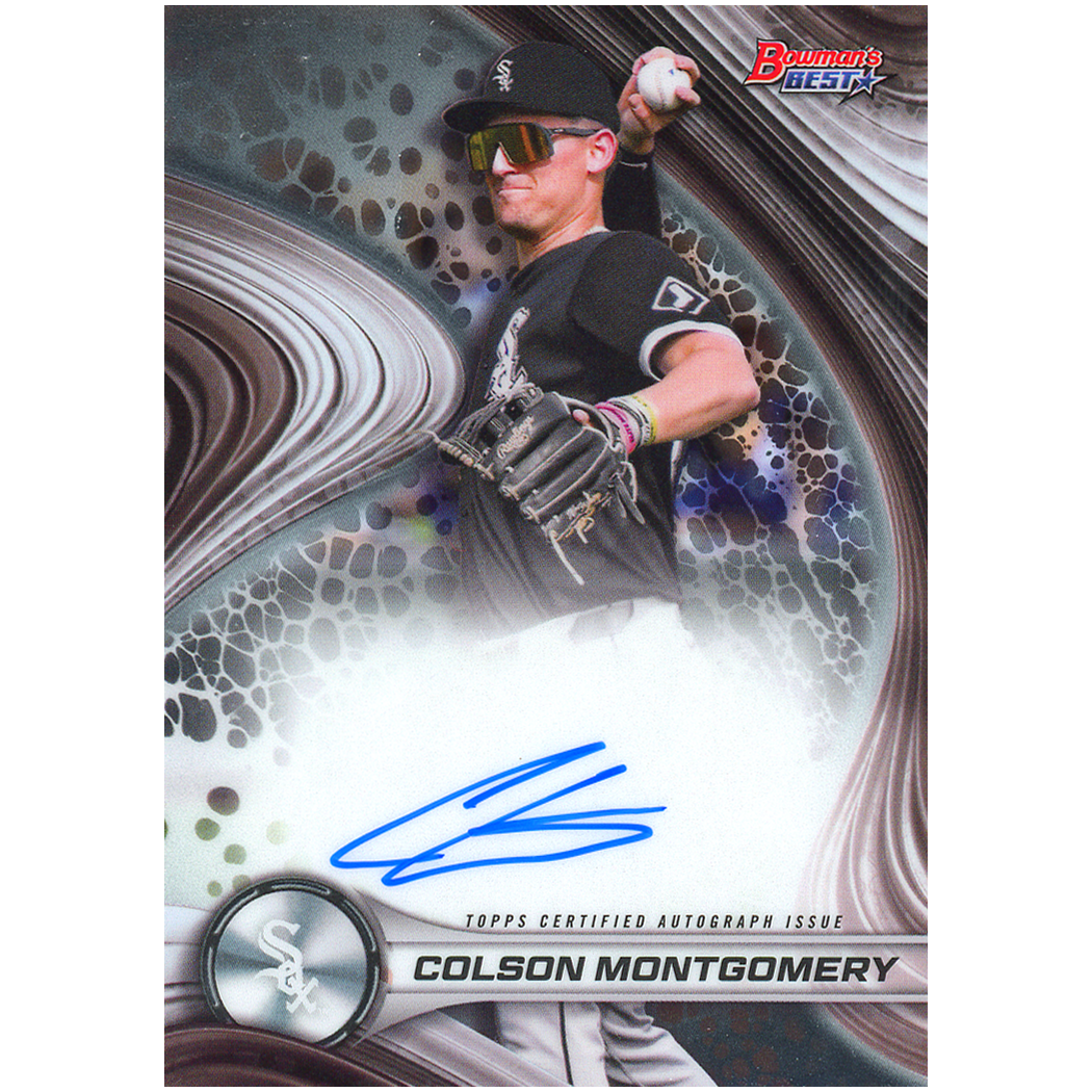 2024 Bowman's Best Colson Montgomery Autograph