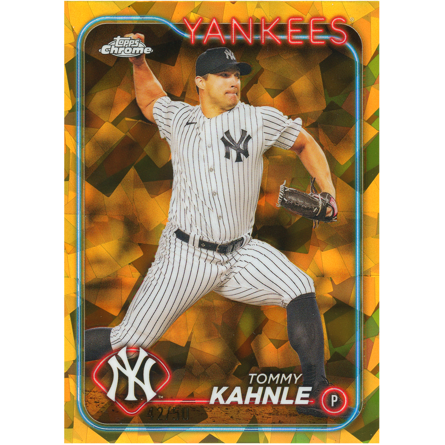 2024 Topps Chrome Sapphire Tommy Kahnle (Gold)