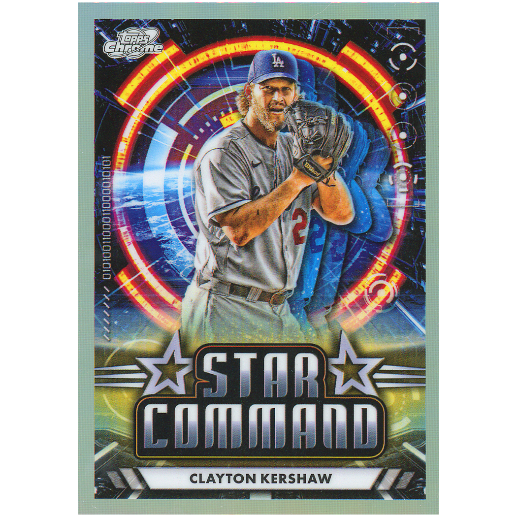 2024 Topps Cosmic Chrome Clayton Kershaw Star Command