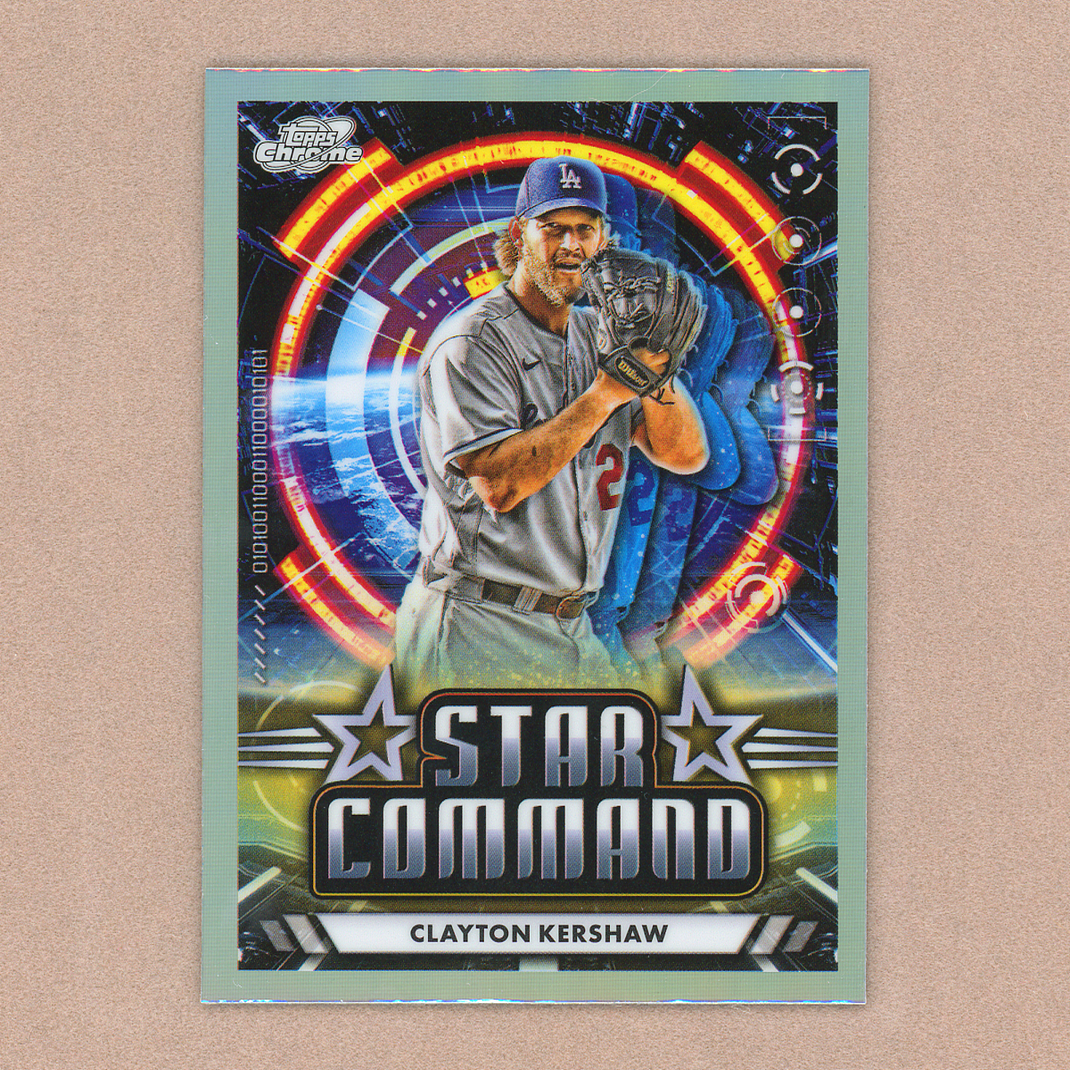 2024 Topps Cosmic Chrome Clayton Kershaw Star Command