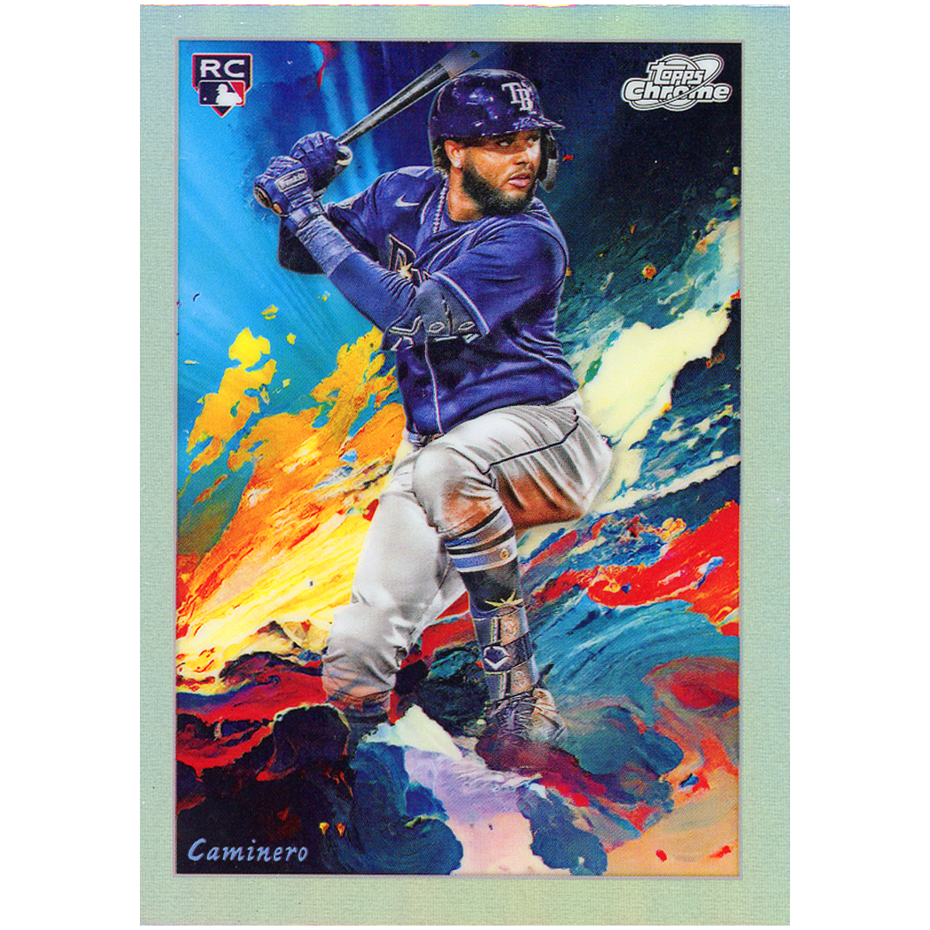 2024 Topps Cosmic Chrome Junior Caminero Stars In The Night