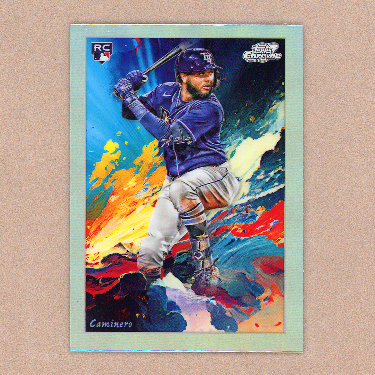 2024 Topps Cosmic Chrome Junior Caminero Stars In The Night