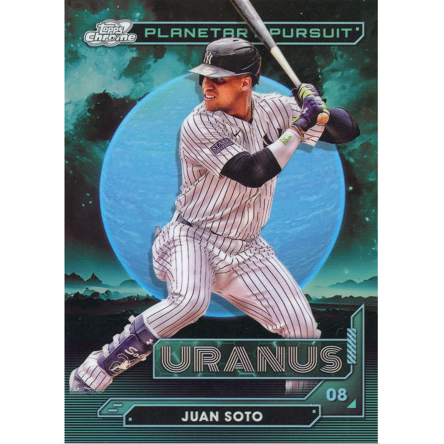 2024 Topps Cosmic Chrome Juan Soto Planetary Pursuit (Uranus)