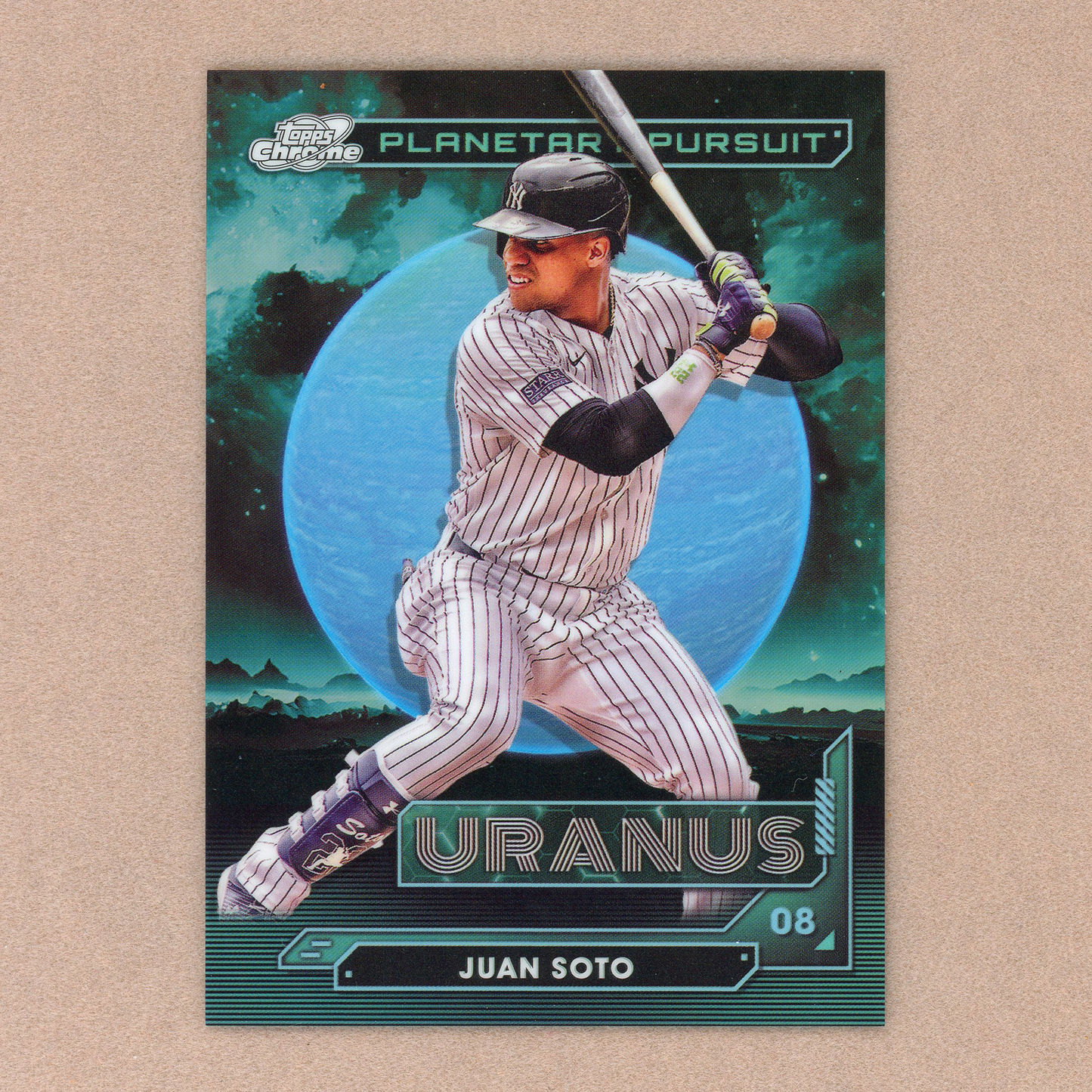 2024 Topps Cosmic Chrome Juan Soto Planetary Pursuit (Uranus)