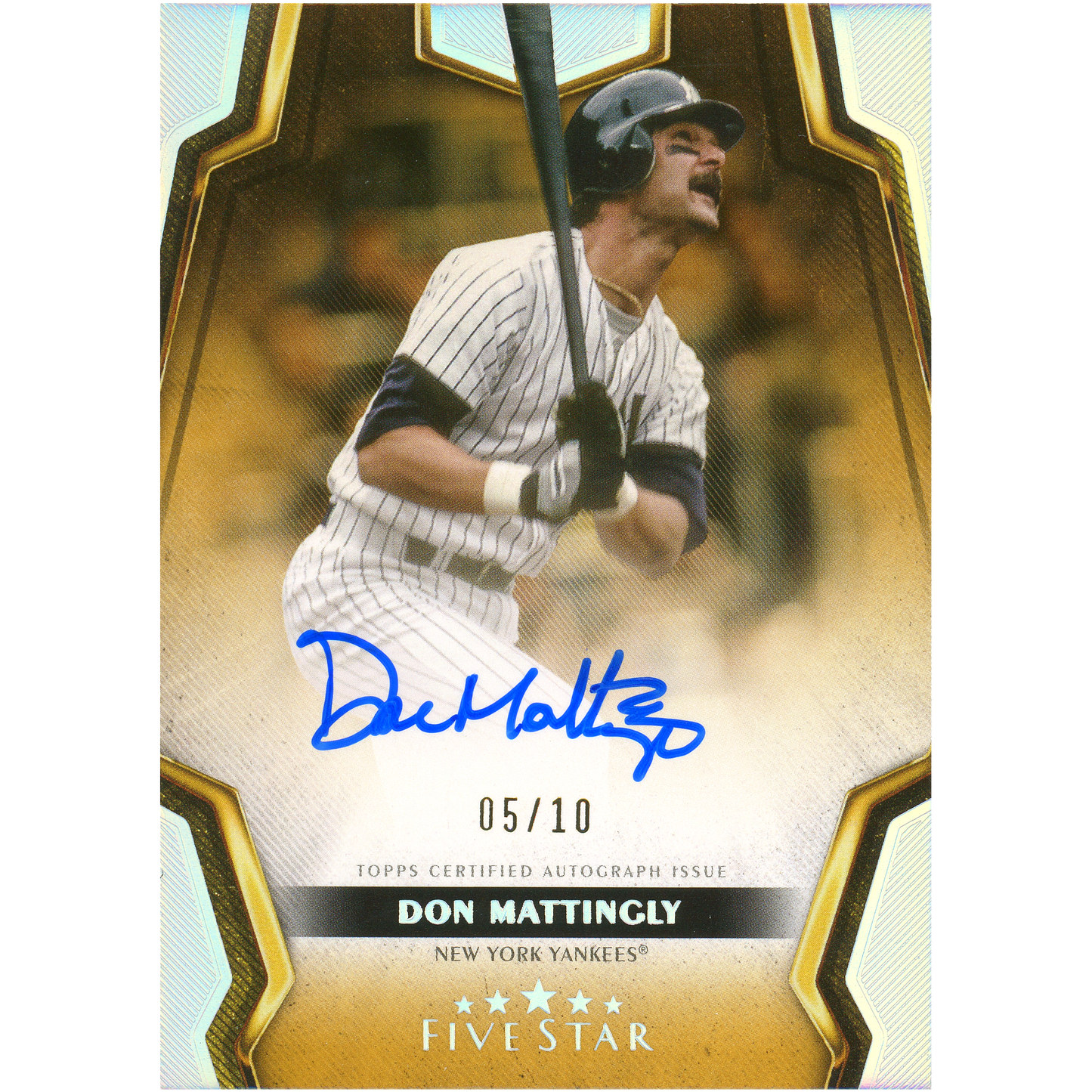 2024 Topps Five Star Don Mattingly (Gold)