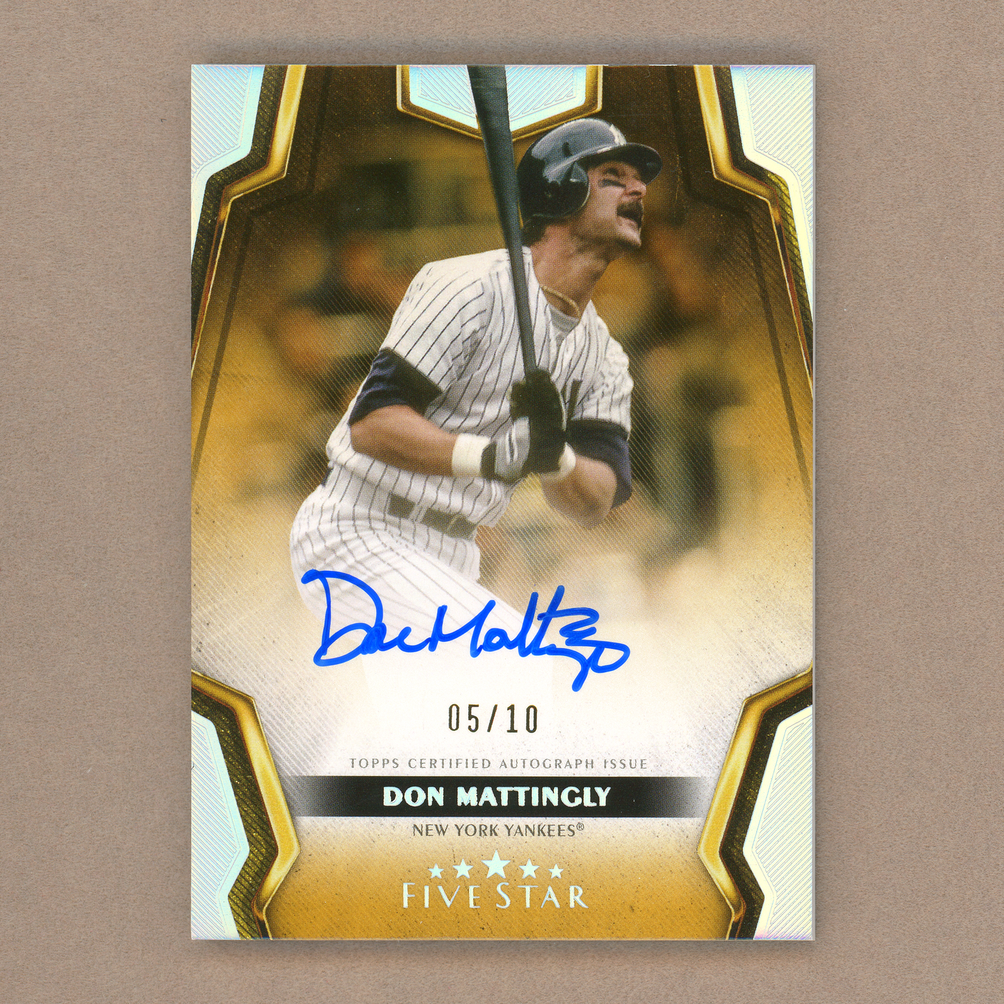 2024 Topps Five Star Don Mattingly (Gold)