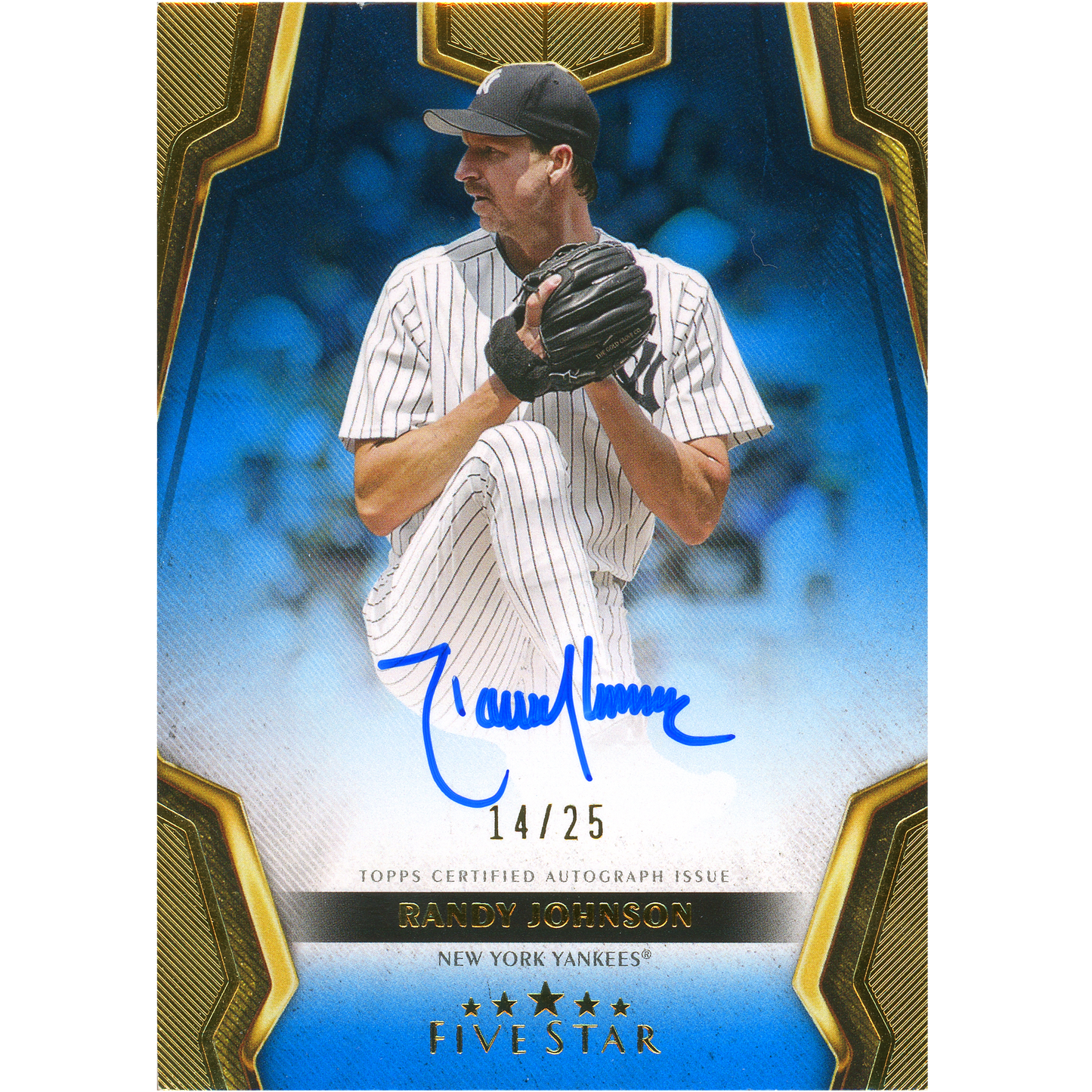 2024 Topps Five Star Randy Johnson Autograph (Blue)