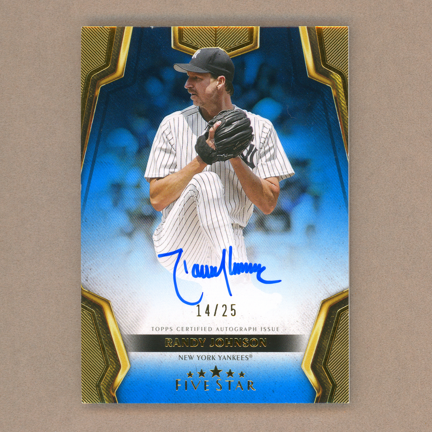 2024 Topps Five Star Randy Johnson Autograph (Blue)
