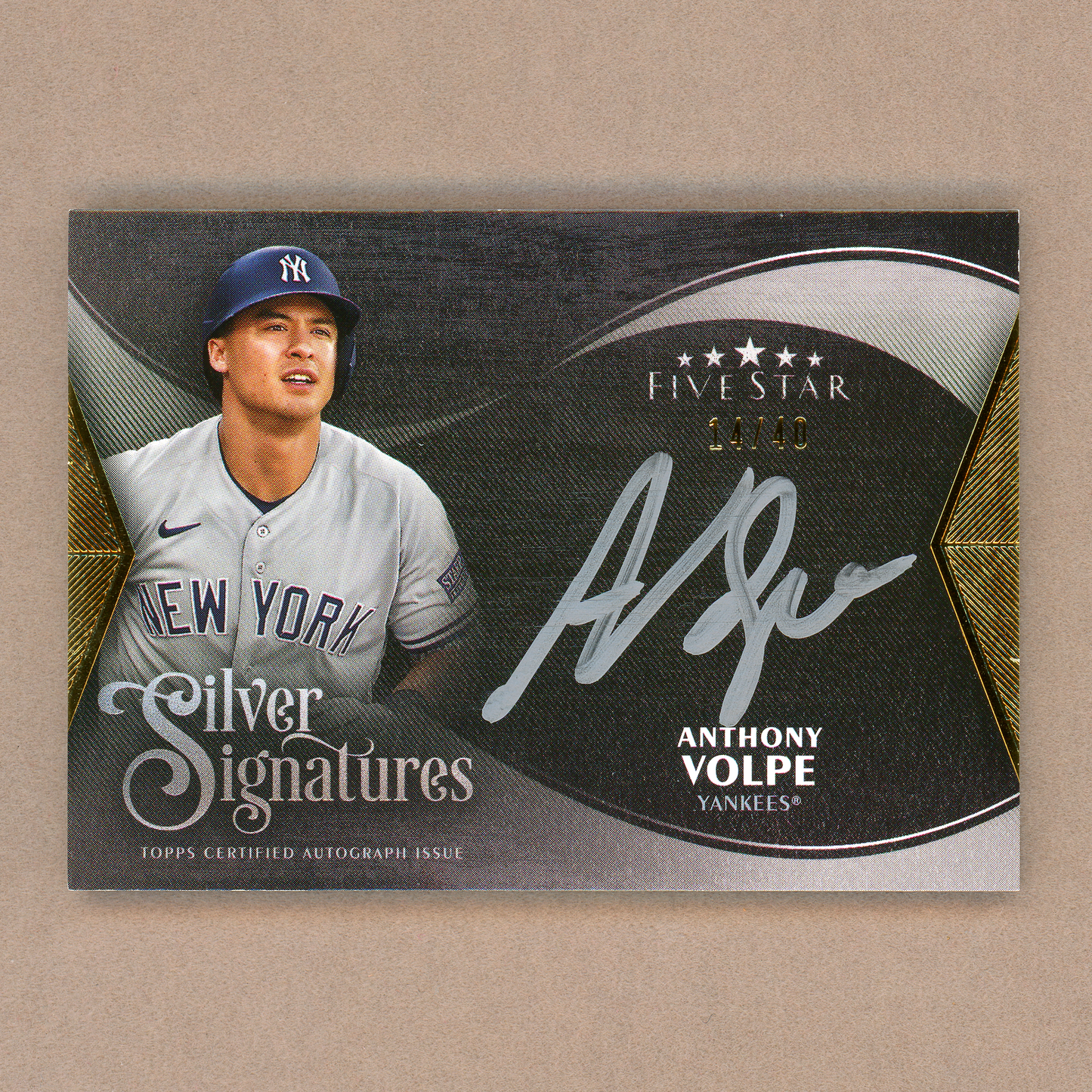 2024 Topps Five Star Anthony Volpe Autograph (Silver Ink)
