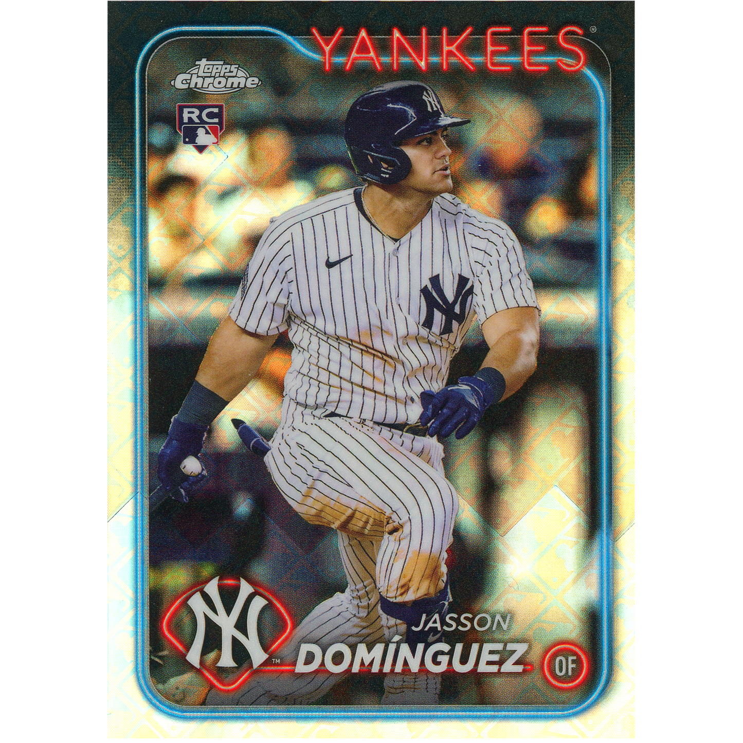 2024 Topps Chrome Logofractor Jasson Dominguez (Rookie Card)