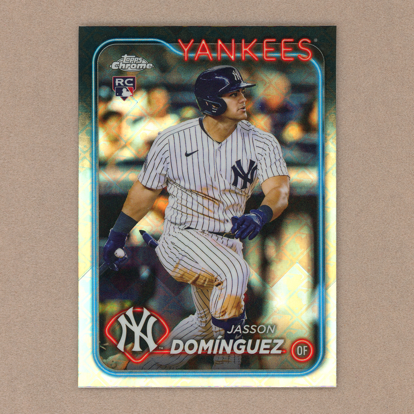 2024 Topps Chrome Logofractor Jasson Dominguez (Rookie Card)