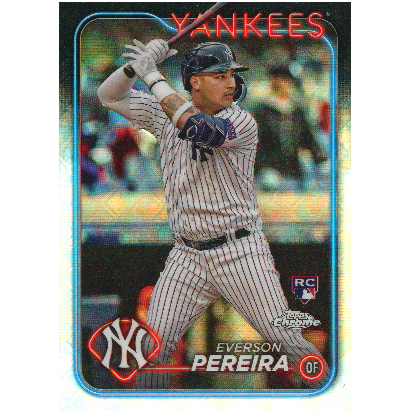 2024 Topps Chrome Logofractor Everson Pereira