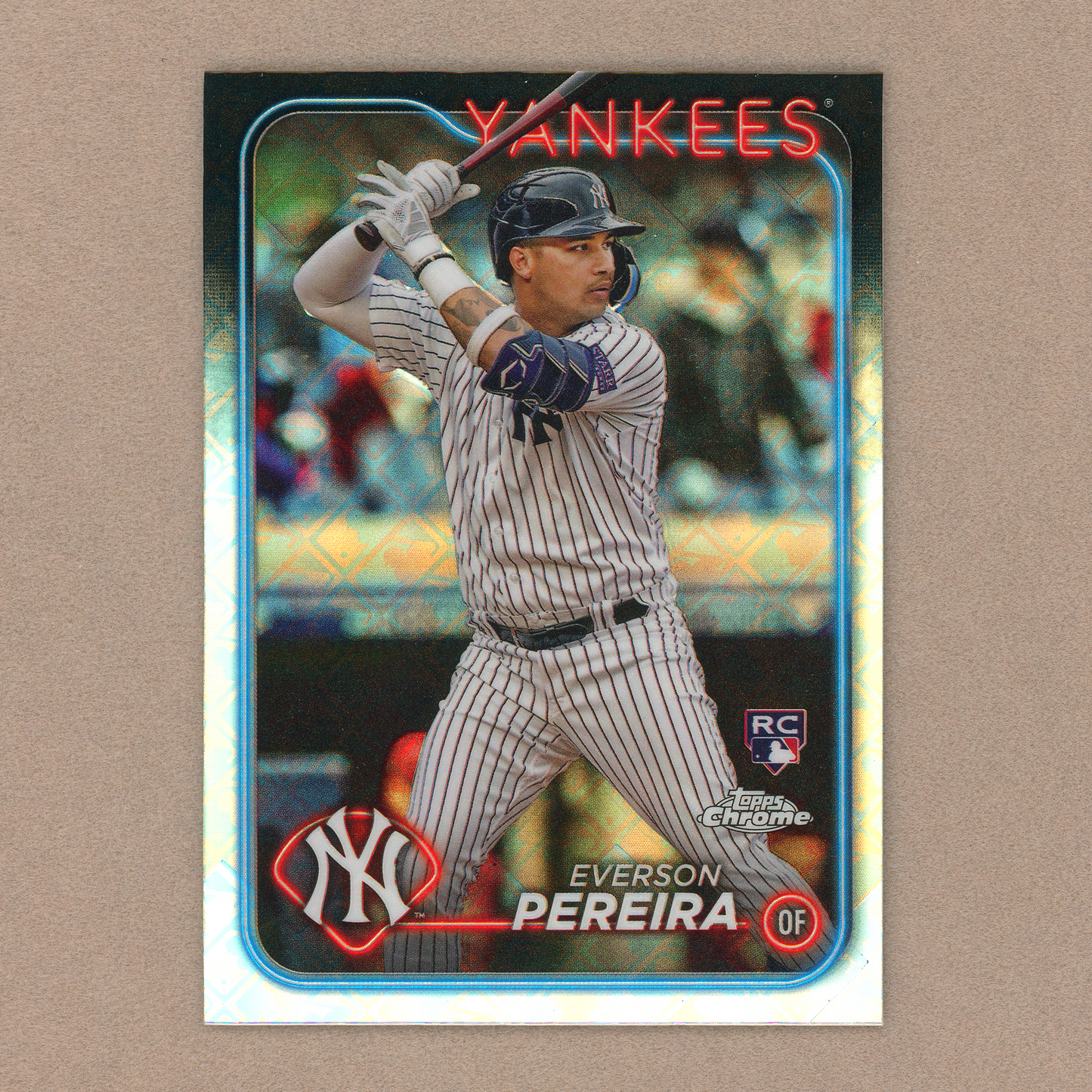2024 Topps Chrome Logofractor Everson Pereira