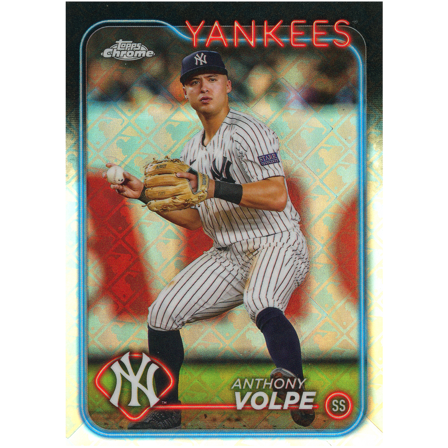 2024 Topps Chrome Logofractor Anthony Volpe
