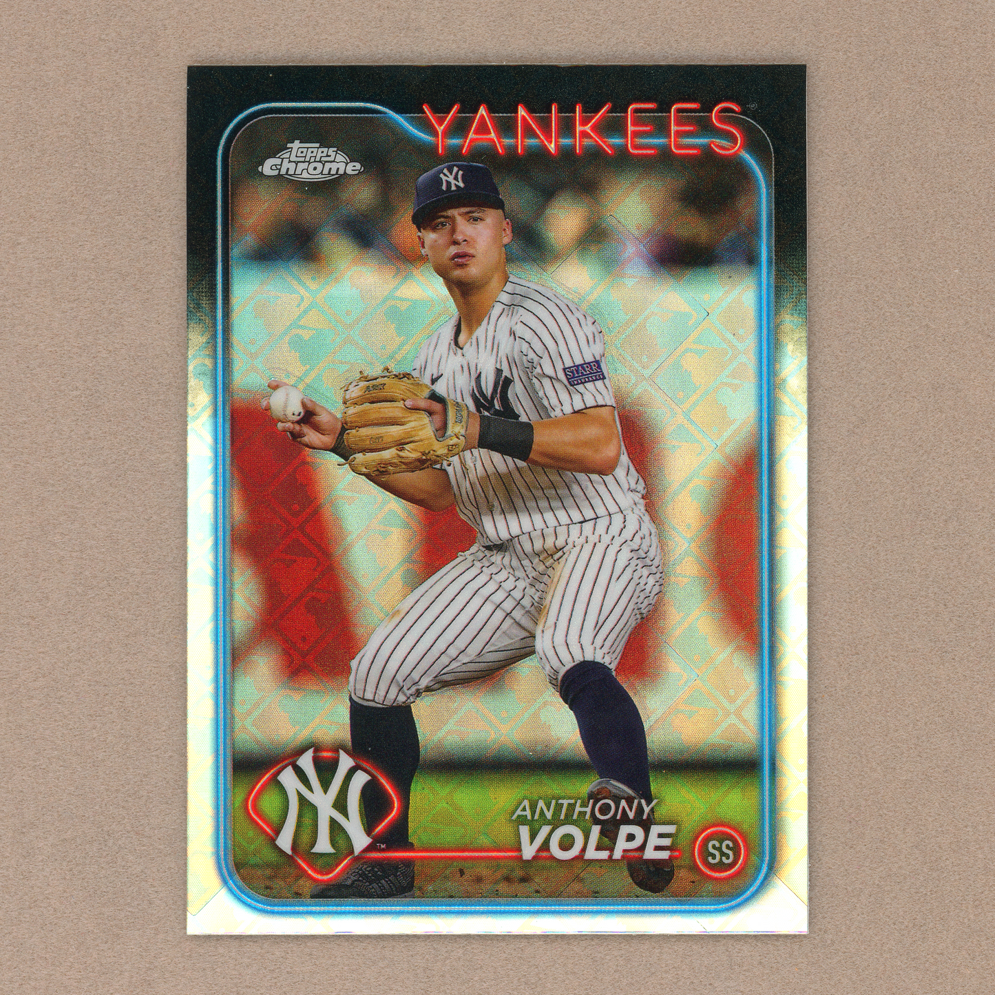 2024 Topps Chrome Logofractor Anthony Volpe