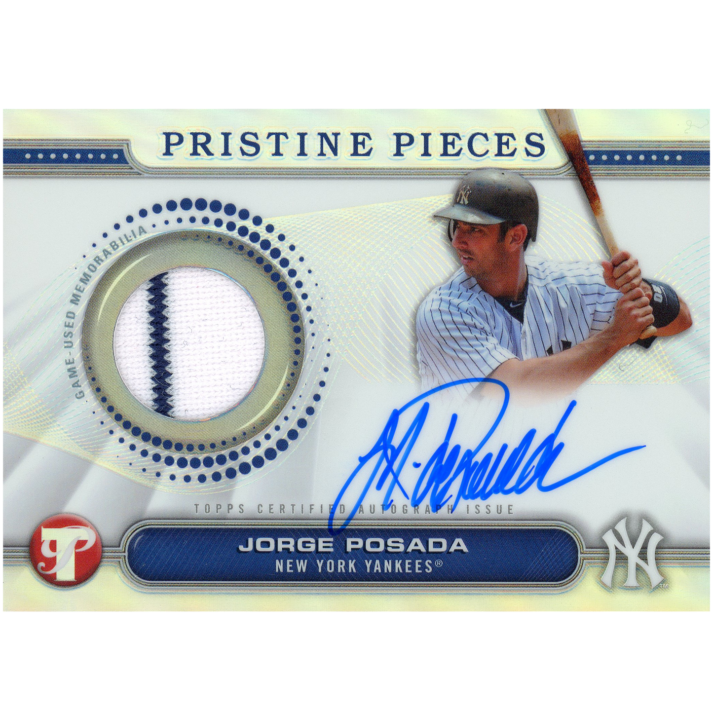 2024 Topps Pristine Jorge Posada Autograph Relic