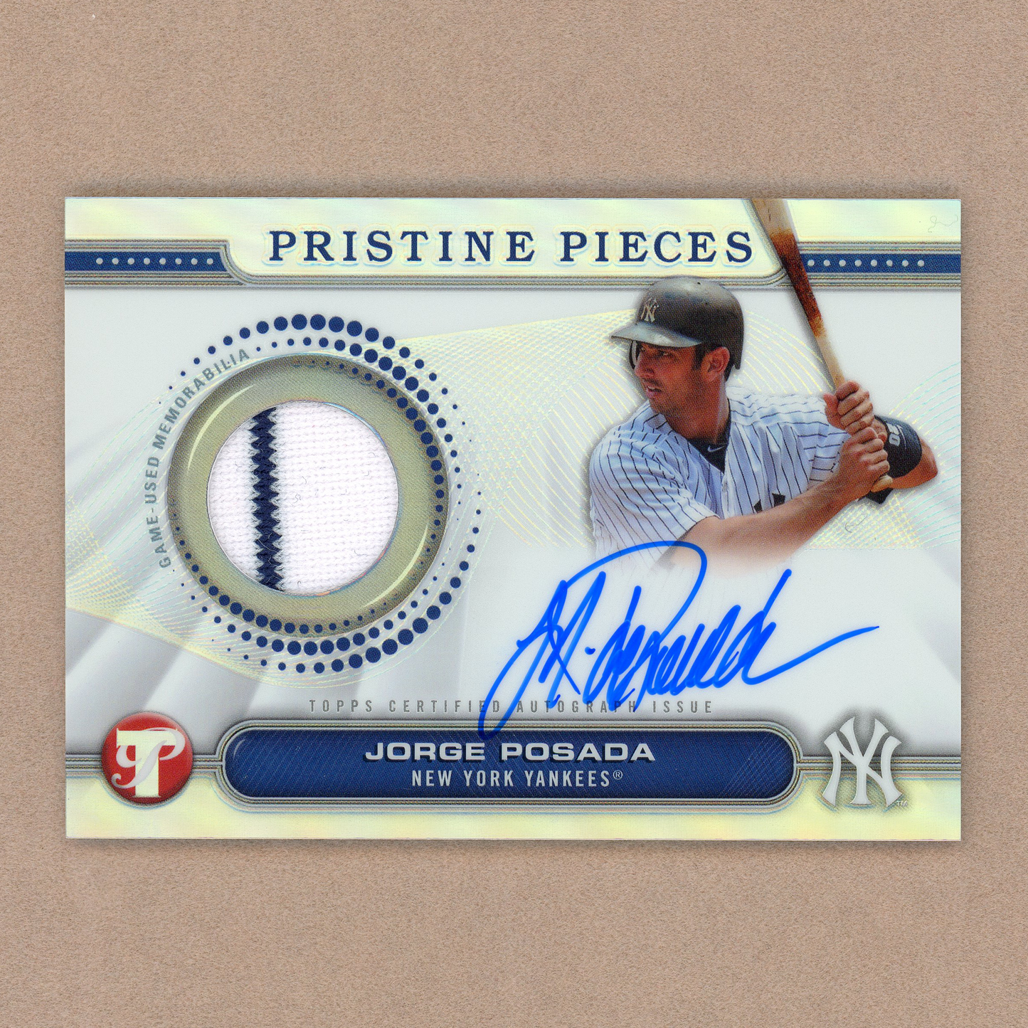2024 Topps Pristine Jorge Posada Autograph Relic