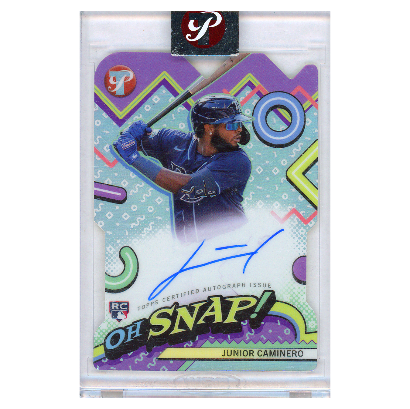 2024 Topps Pristine Junior Caminero Oh Snap Autograph