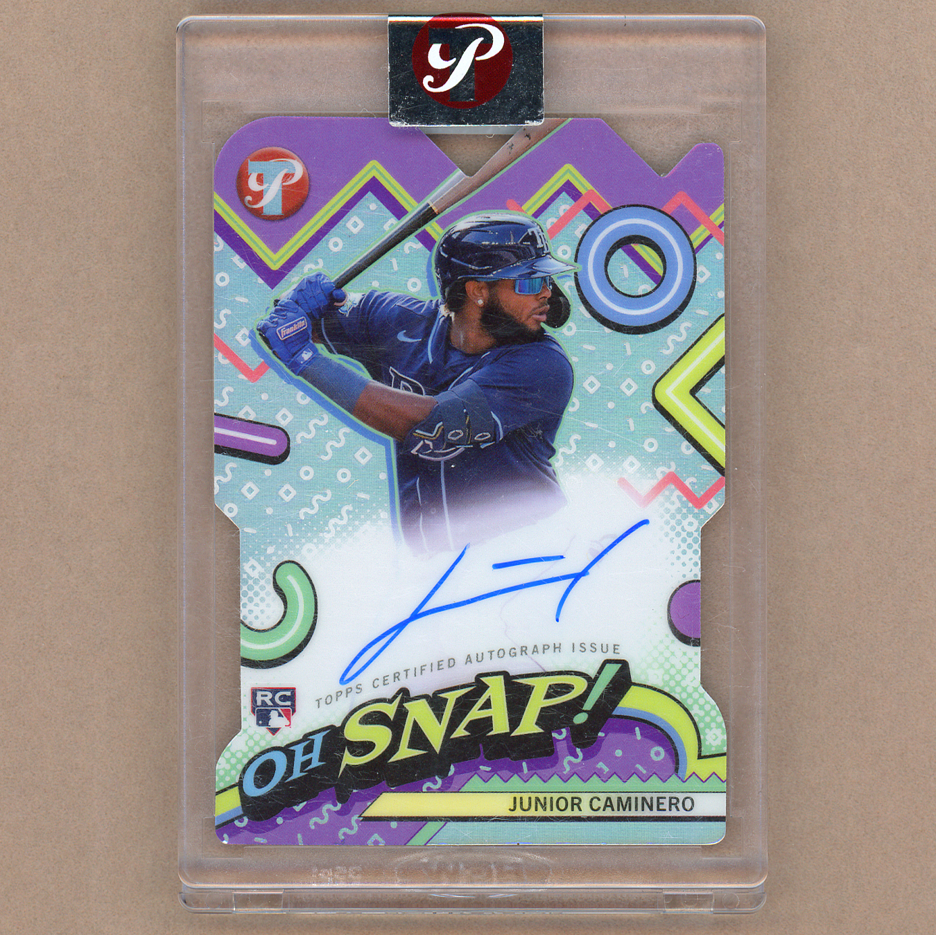 2024 Topps Pristine Junior Caminero Oh Snap Autograph