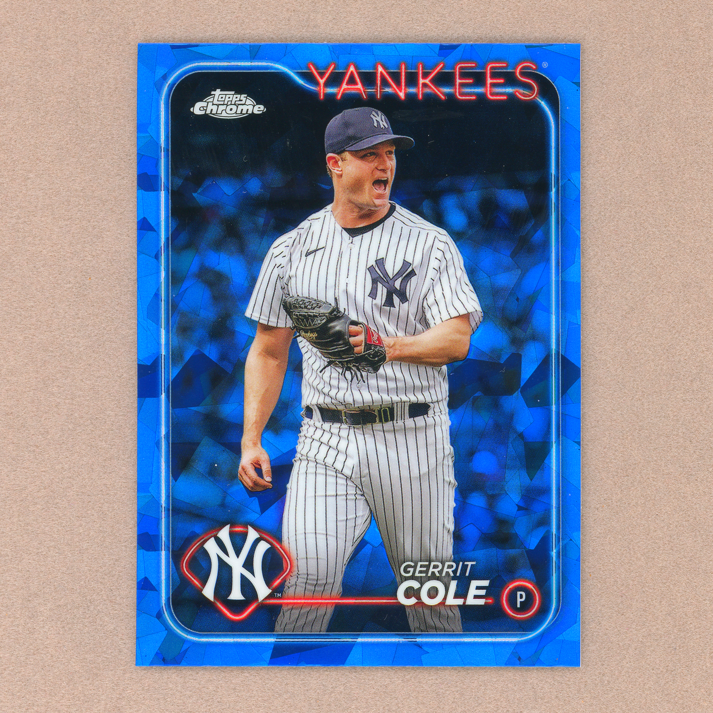 2024 Topps Chrome Sapphire Gerrit Cole