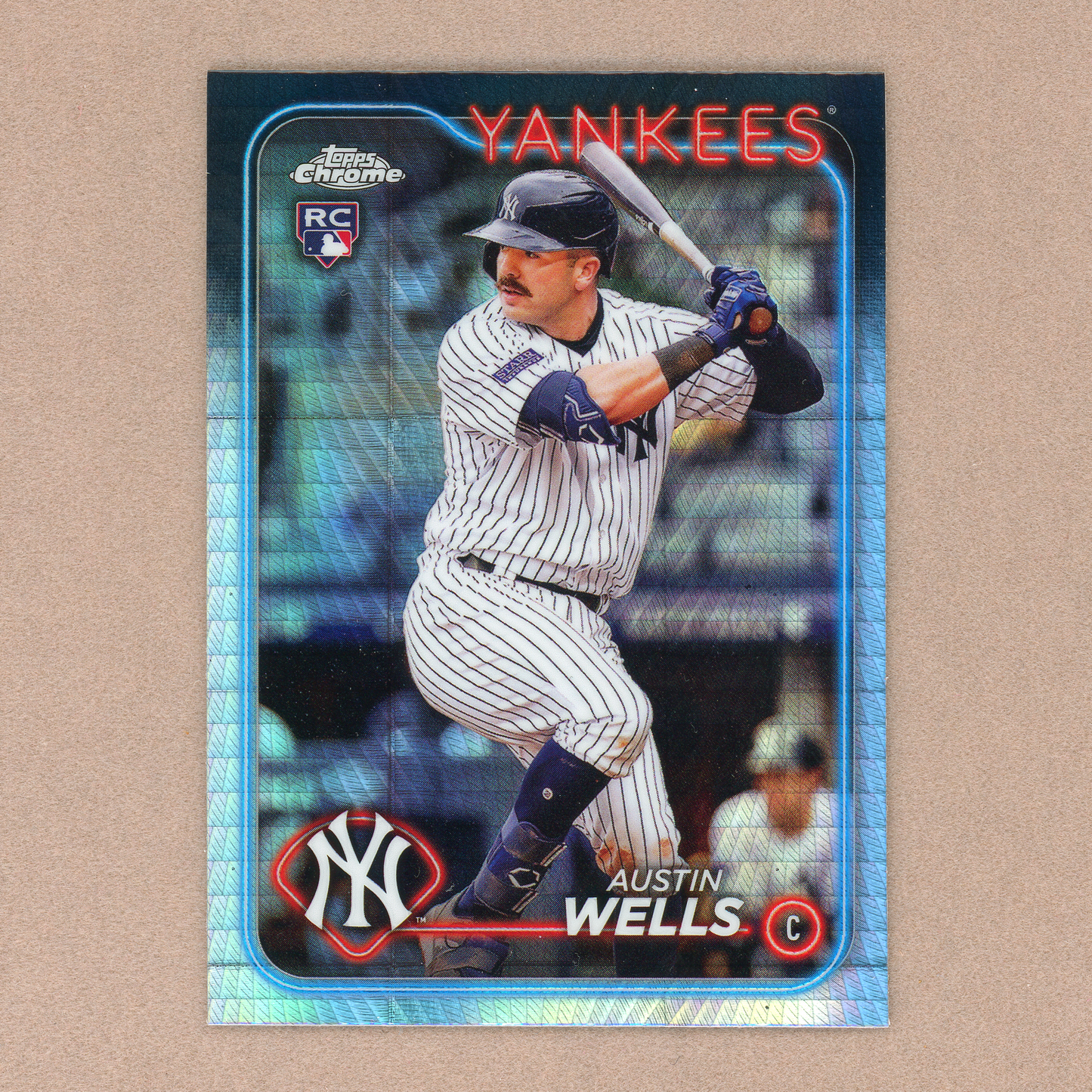 2024 Topps Chrome Austin Wells (Prizm)