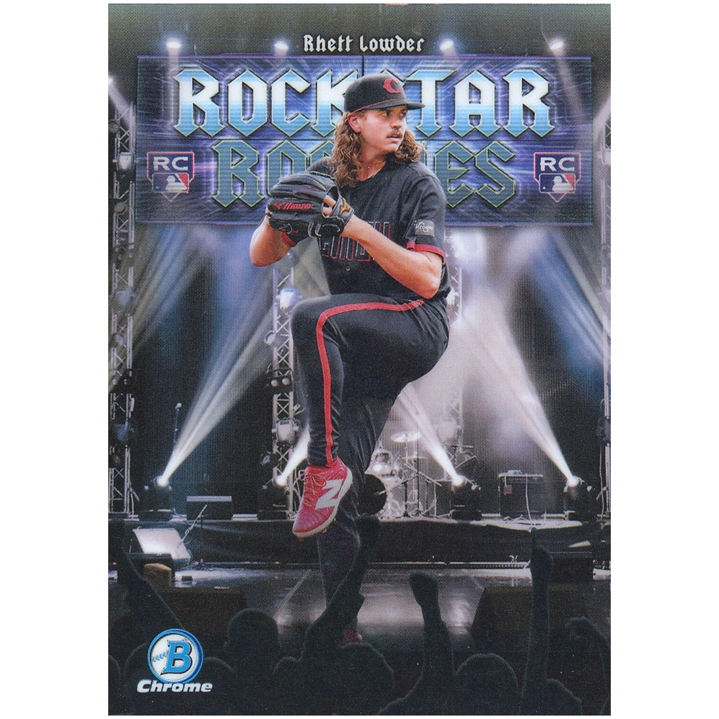 2025 Bowman Chrome Rhett Lowder Rockstar RC