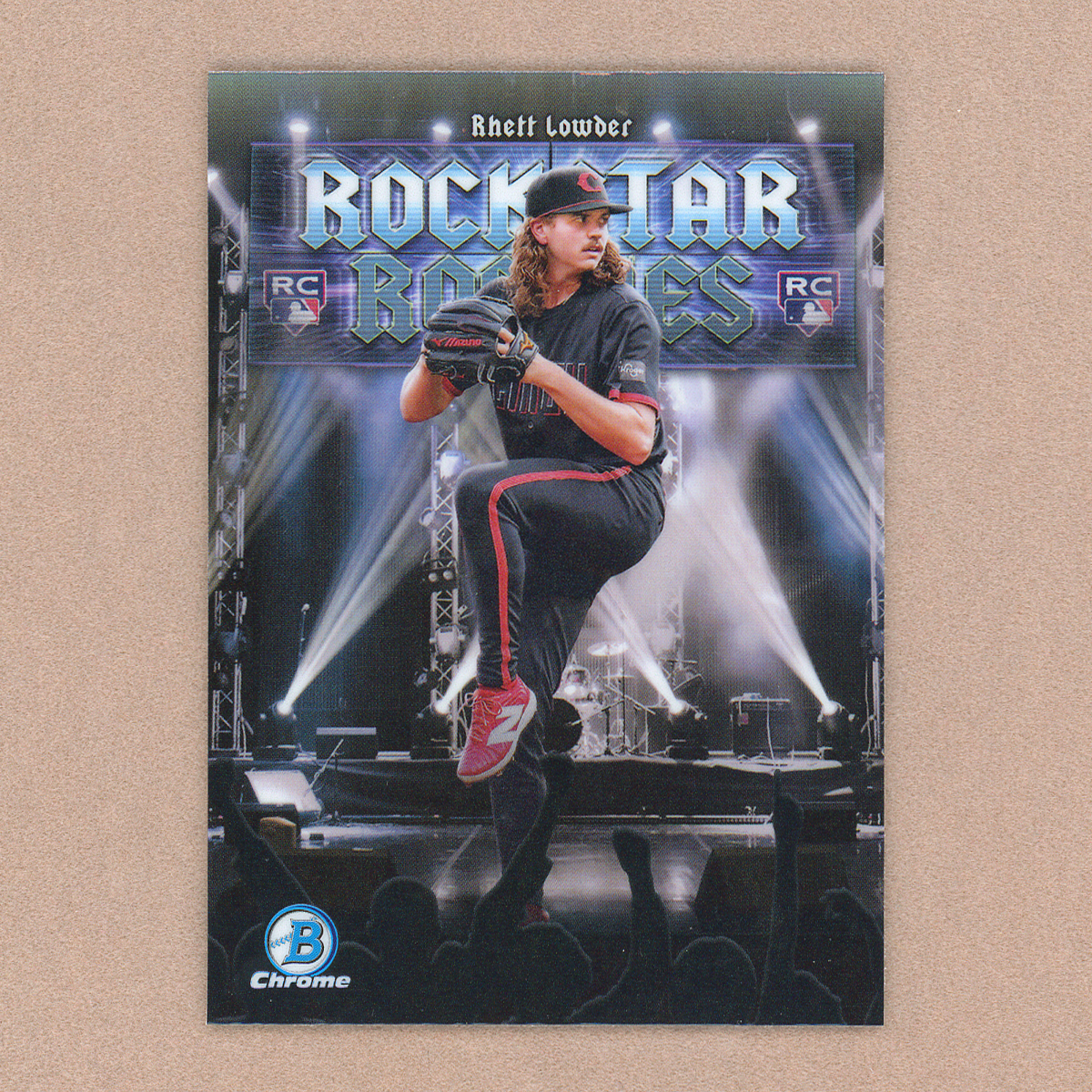 2025 Bowman Chrome Rhett Lowder Rockstar RC