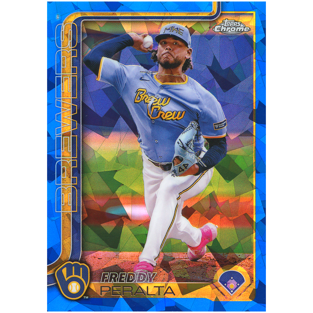 2025 Topps Chrome Sapphire Freddy Peralta
