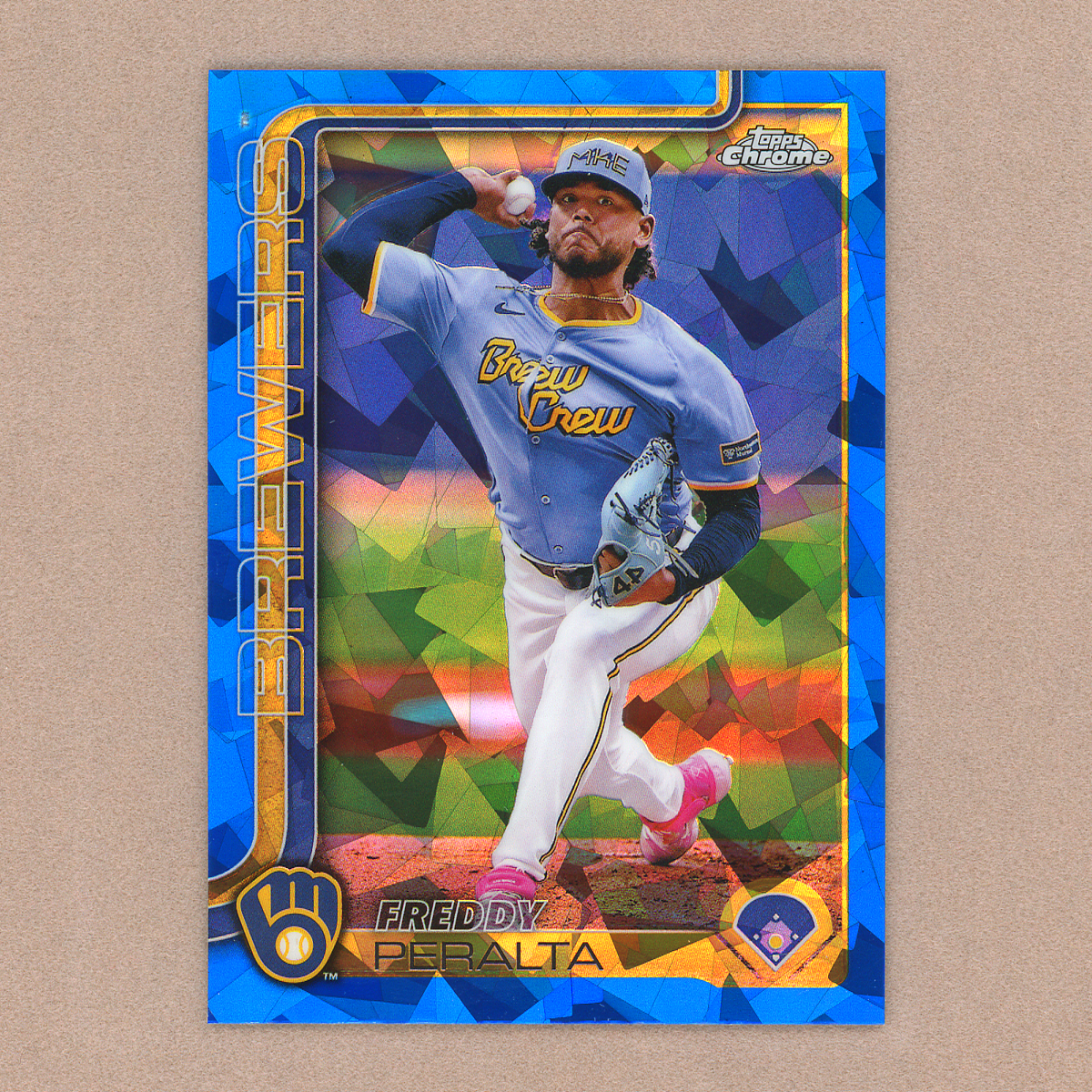 2025 Topps Chrome Sapphire Freddy Peralta
