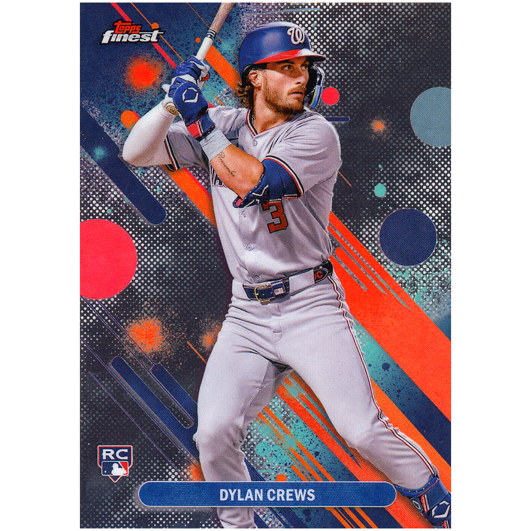 2025 Topps Finest Dylan Crews Common RC