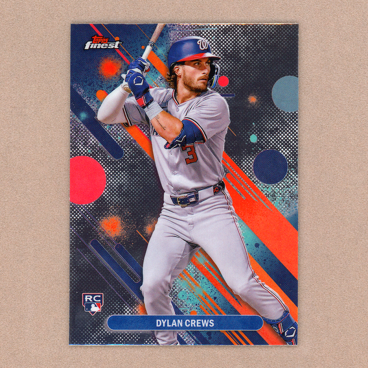 2025 Topps Finest Dylan Crews Common RC